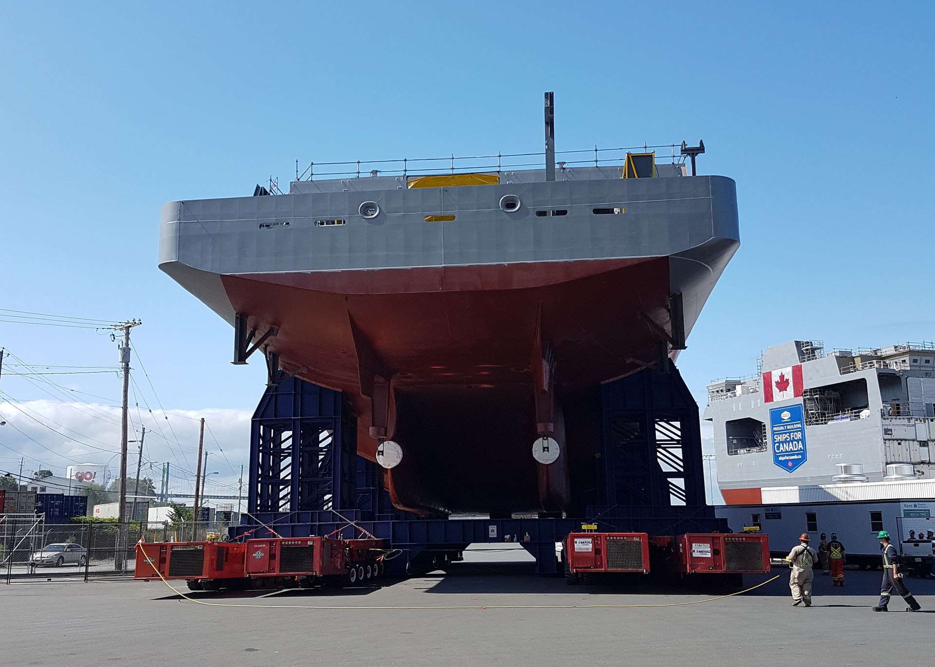 Community celebrates significant Arctic and Offshore Patrol Ship (AOPS