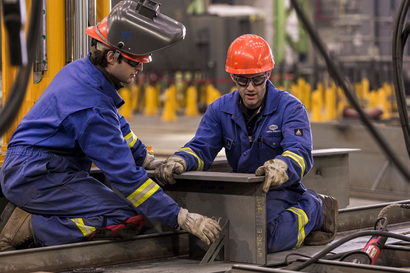 Irving Shipbuilding and J.D. Irving, Limited sign on as Premier