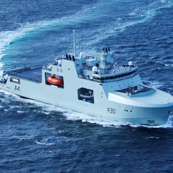 The Future HMCS Harry DeWolf - Builder’s Sea Trials